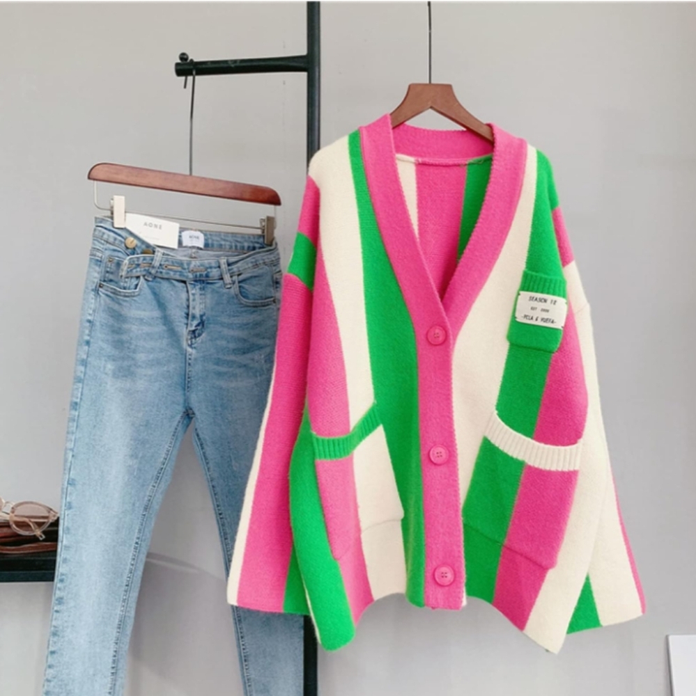 Preppy Princess Cardigan - Pink